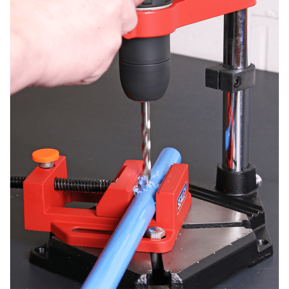 Sealey Drill Stand with Cast Iron Base 500mm & 65mm Vice Model No-DS01