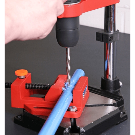 Sealey Drill Stand with Cast Iron Base 500mm & 65mm Vice Model No-DS01