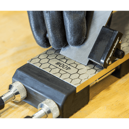 Sealey Combination Diamond Sharpening Whetstone with Adjustable Stone Holder Model No-SCSS1