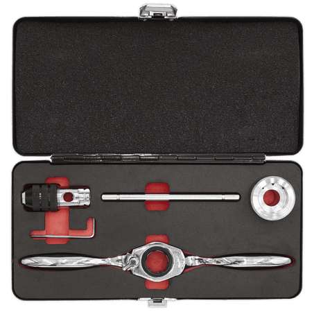 Sealey Bi-Directional Ratchet Tap & Die Holder Set 5pc Model No-AK3027