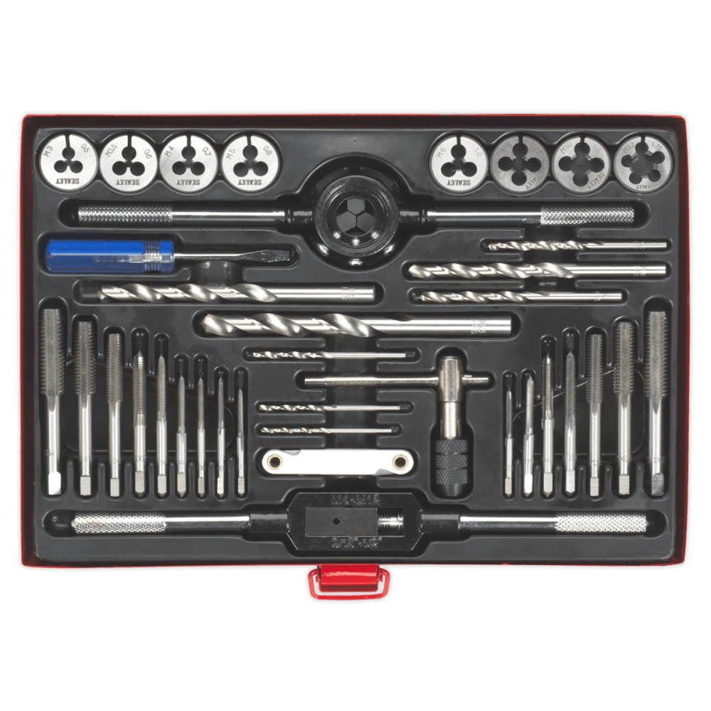 Sealey Tap & Die Set 37pc Split Dies - Metric Model No-AK3037