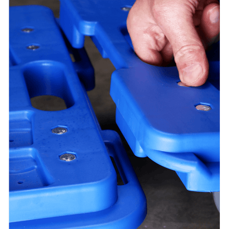 Sealey Interlocking Plastic Dolly 150kg Capacity Model No-CM150
