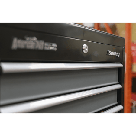Sealey Tool Chest Combination 16 Drawer with Ball Bearing Slides - Black/Grey Model No-AP35STACK
