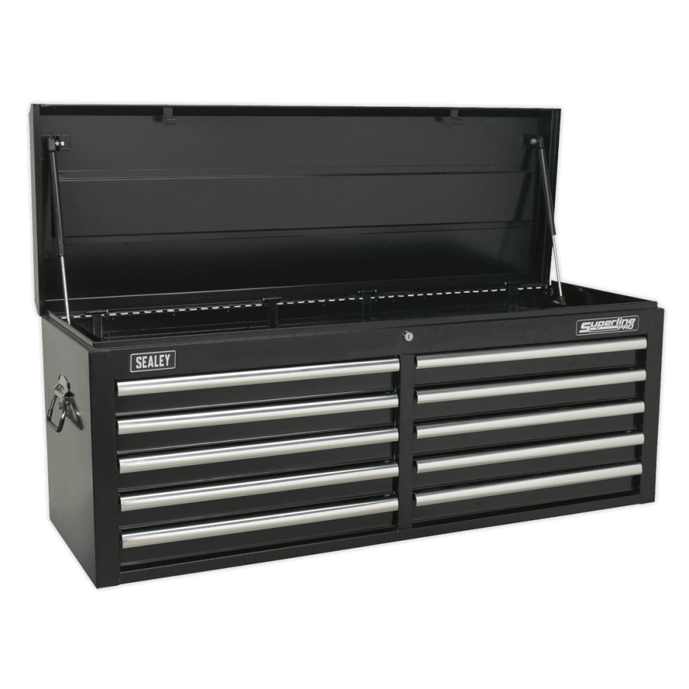 Sealey Tool Chest Combination 23 Drawer with Ball Bearing Slides - Black with 446pc Tool Kit Model No-TBTPBCOMBO4