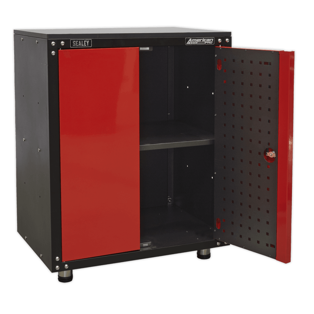 Sealey Modular 2 Door Cabinet with Worktop 665mm Model No-APMS81