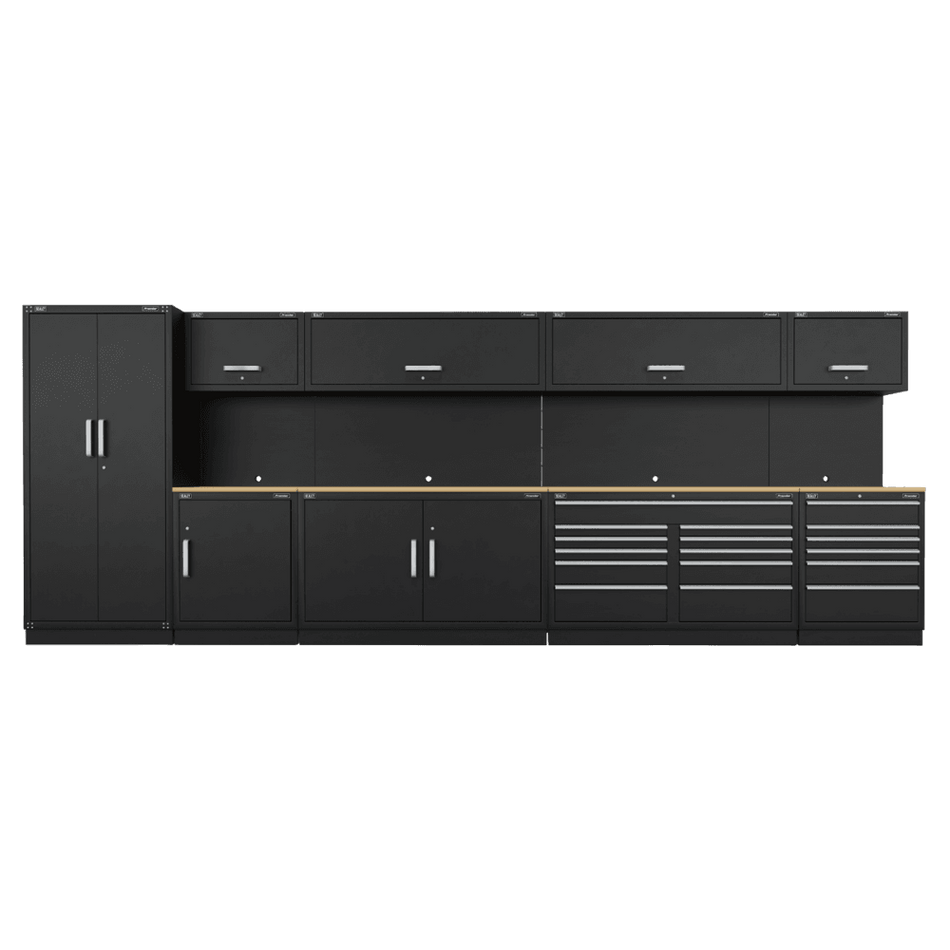 Sealey Complete Modular Workshop Storage Combination - Oak Worktop Model No-APMSOAK