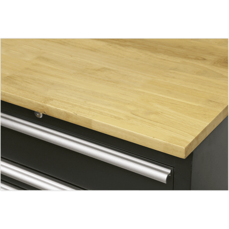Sealey Complete Modular Workshop Storage Combination - Oak Worktop Model No-APMSOAK