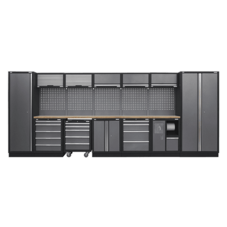 Sealey Modular Storage System Combo - Pressed Wood Worktop Model No-APMSSTACK01W
