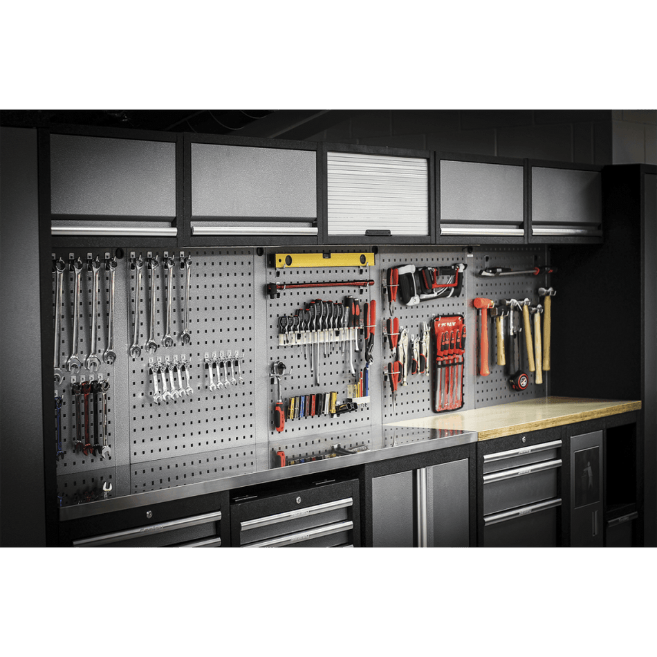 Sealey Modular Storage System Combo - Pressed Wood Worktop Model No-APMSSTACK01W