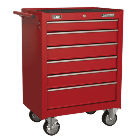 Sealey Topchest, Mid-Box & Rollcab 14 Drawer Stack - Red Model No-AP22STACK