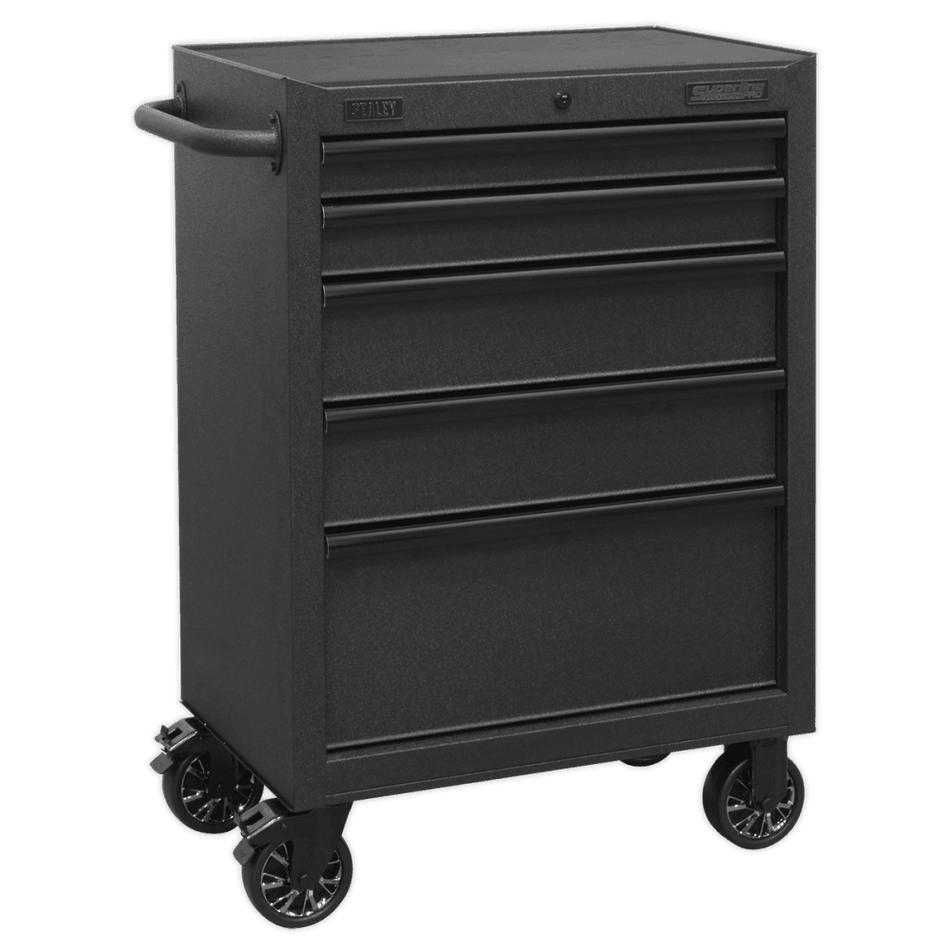 Sealey Rollcab 5 Drawer 680mm with Soft Close Drawers Model No-AP2705BE
