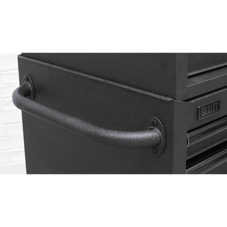 Sealey Superline PRO® Black Edition Rollcab with 5 Soft Close Drawers 680mm Model No-AP2705BE