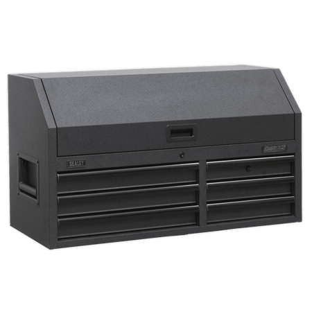 Sealey Superline PRO® Black Edition Topchest with 6 Soft Close Drawers & Power Bar 1030mm Model No-AP4106BE