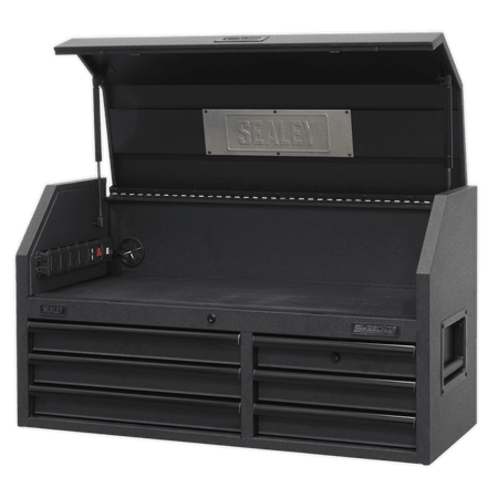 Sealey Superline PRO® Black Edition Topchest with 6 Soft Close Drawers & Power Bar 1030mm Model No-AP4106BE