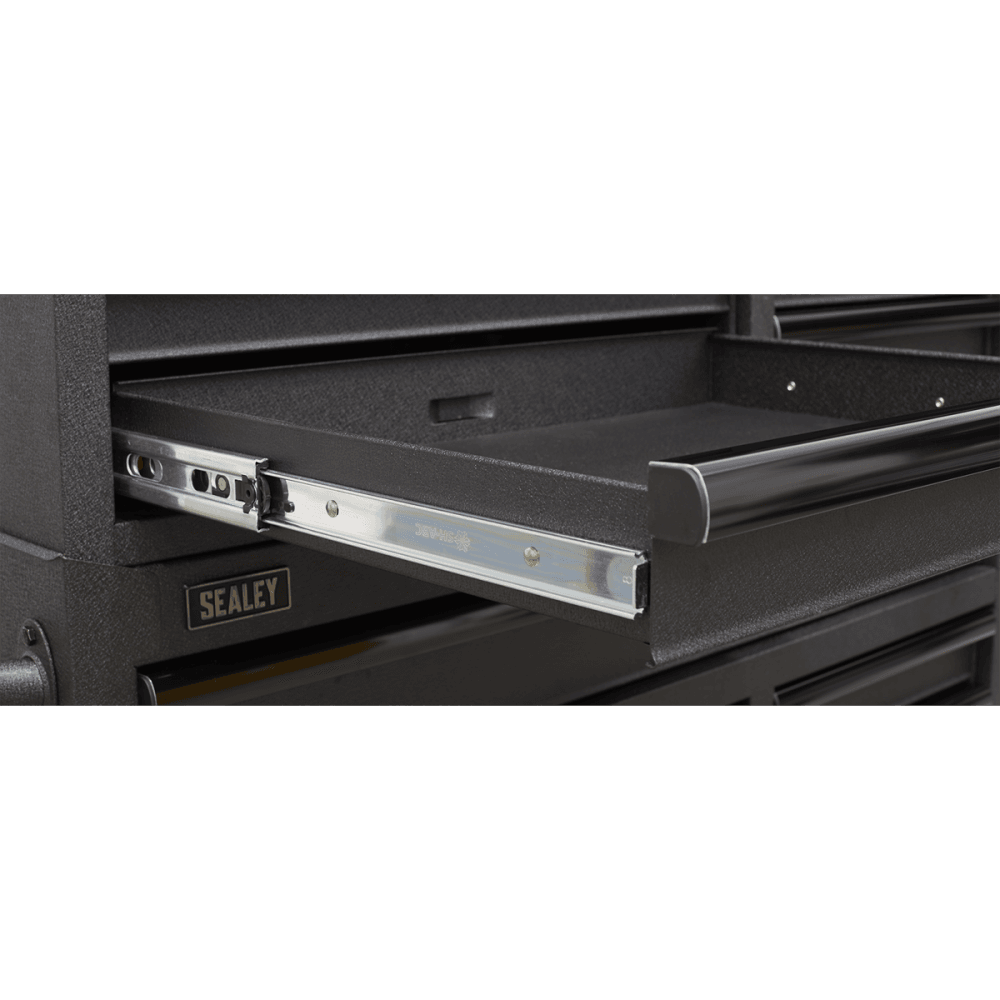 Sealey Superline PRO® Black Edition Topchest with 6 Soft Close Drawers & Power Bar 1030mm Model No-AP4106BE