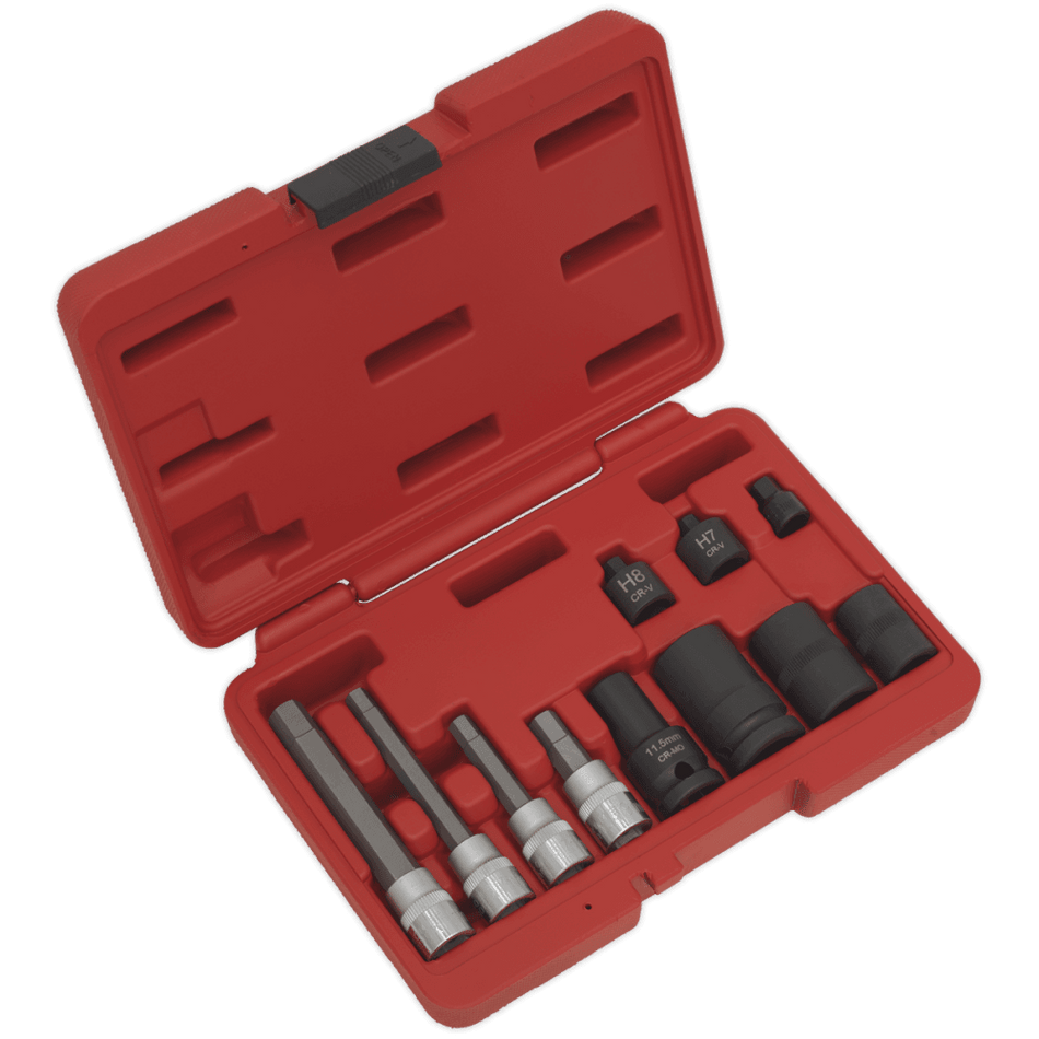 Sealey Brake Caliper Socket Set 11pc Model No-VS0465