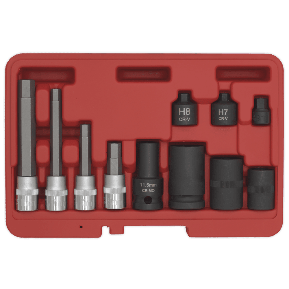 Sealey Brake Caliper Socket Set 17pc Model No-VS0465