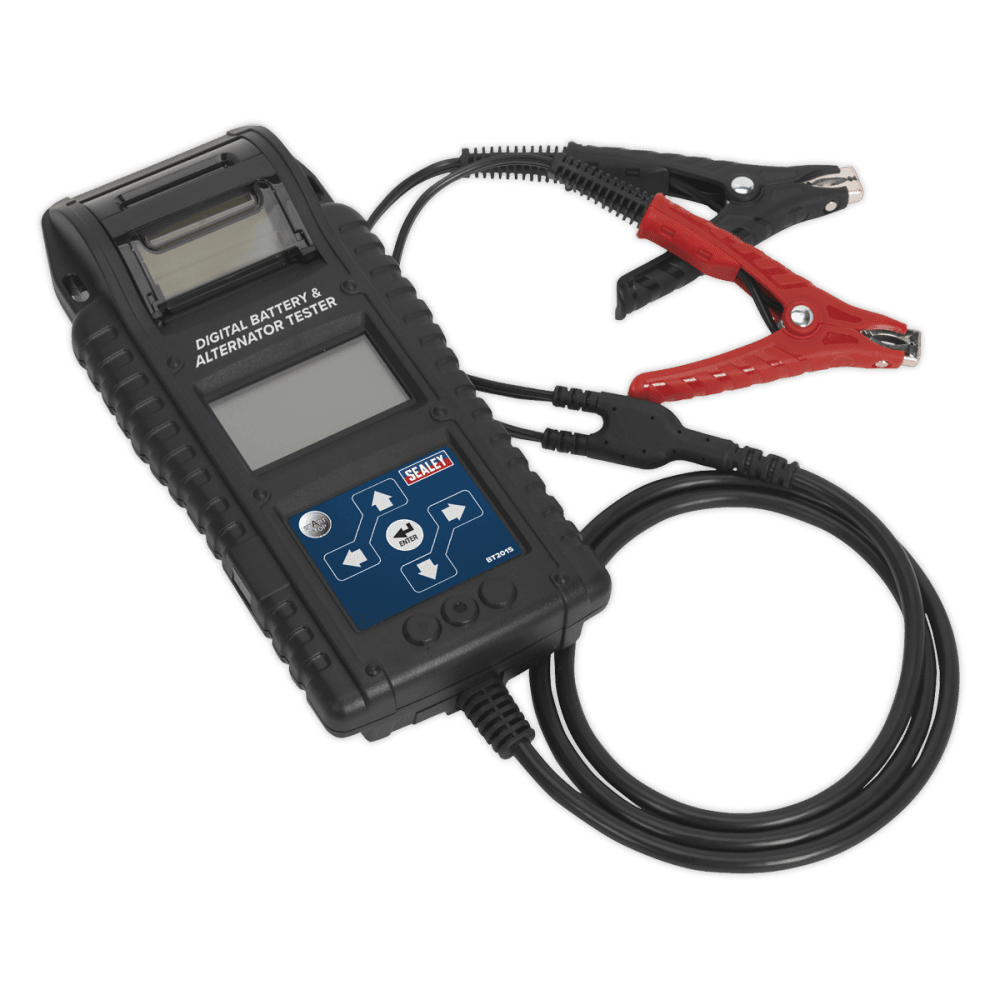 Sealey Digital Battery & Alternator Tester with Printer Model No-BT2015