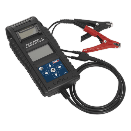Sealey Digital Battery & Alternator Tester with Printer Model No-BT2015