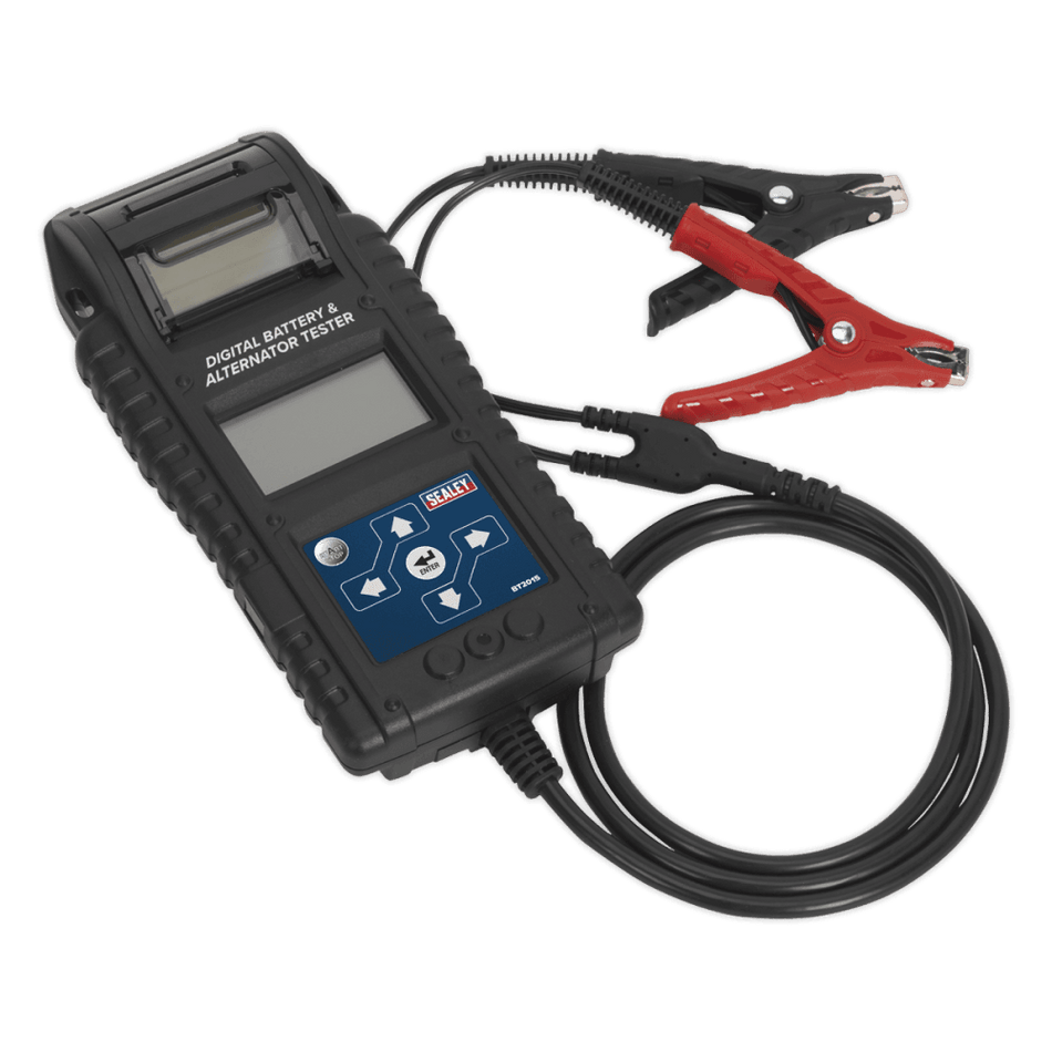Sealey Digital Battery & Alternator Tester with Printer Model No-BT2015