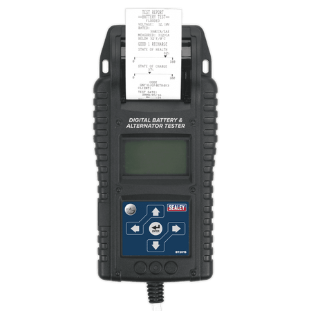 Sealey Digital Battery & Alternator Tester with Printer Model No-BT2015
