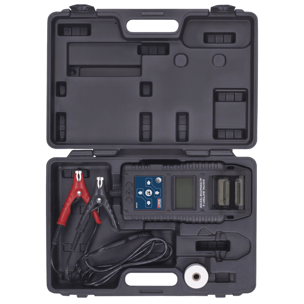Sealey Digital Battery & Alternator Tester with Printer Model No-BT2015