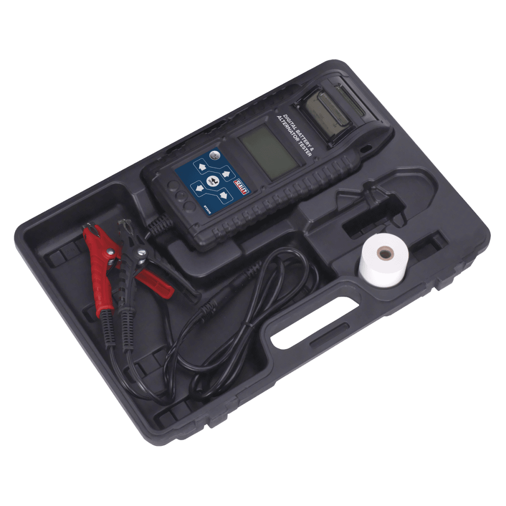 Sealey Digital Battery & Alternator Tester with Printer Model No-BT2015