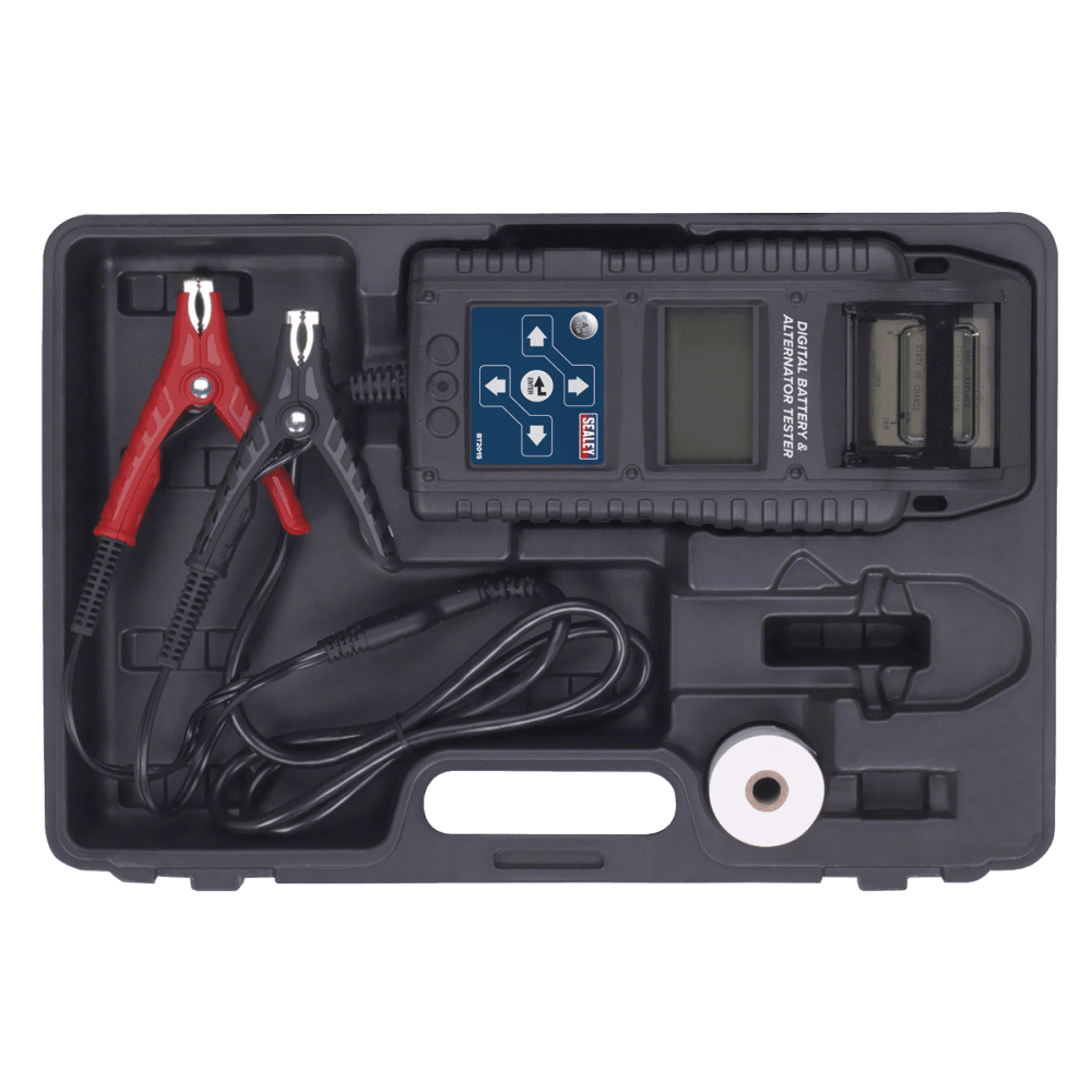 Sealey Digital Battery & Alternator Tester with Printer Model No-BT2015