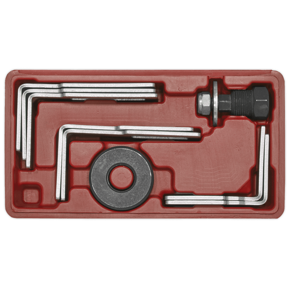 Sealey Fuel Tank Sender Spanner Set 9pc Model No-VS6421