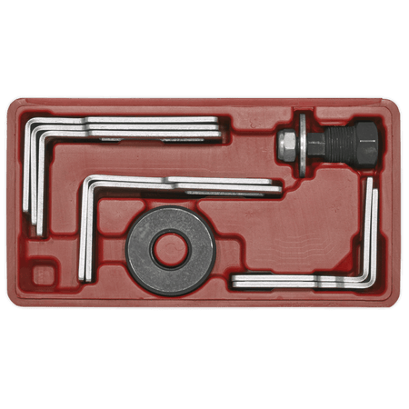 Sealey Fuel Tank Sender Spanner Set 9pc Model No-VS6421