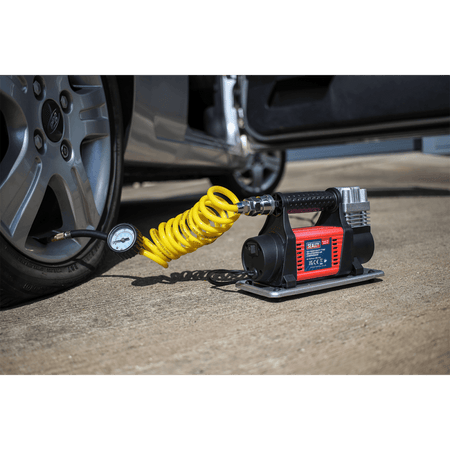 Sealey Mini Air Compressor 12V Heavy-Duty Model No-MAC04
