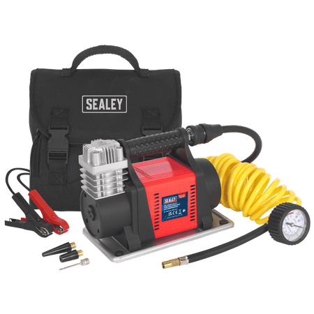 Sealey Mini Air Compressor 12V Heavy-Duty Model No-MAC05