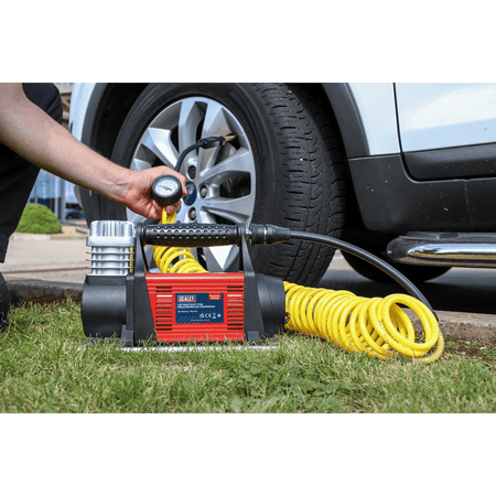 Sealey Mini Air Compressor 12V Heavy-Duty Model No-MAC06