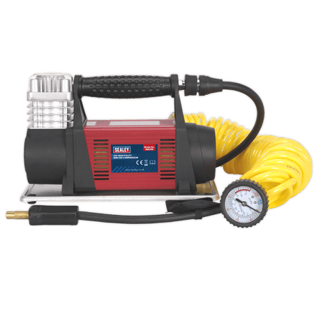 Sealey Mini Air Compressor 12V Heavy-Duty Model No-MAC06