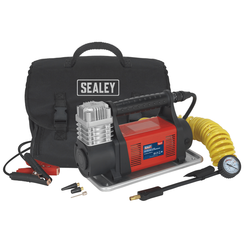 Sealey Mini Air Compressor 12V Heavy-Duty Model No-MAC07