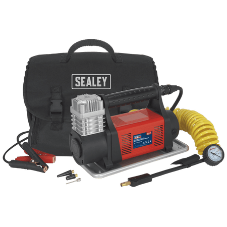 Sealey Mini Air Compressor 12V Heavy-Duty Model No-MAC07