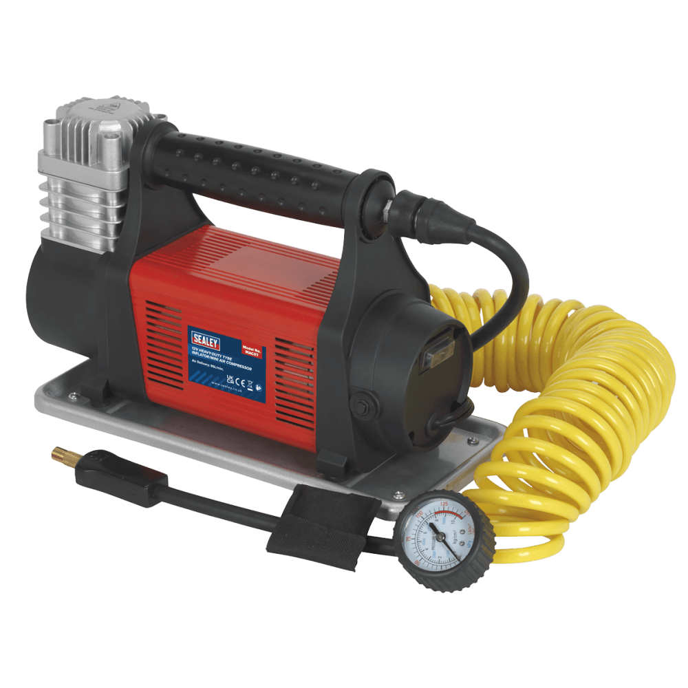 Sealey Mini Air Compressor 12V Heavy-Duty Model No-MAC07