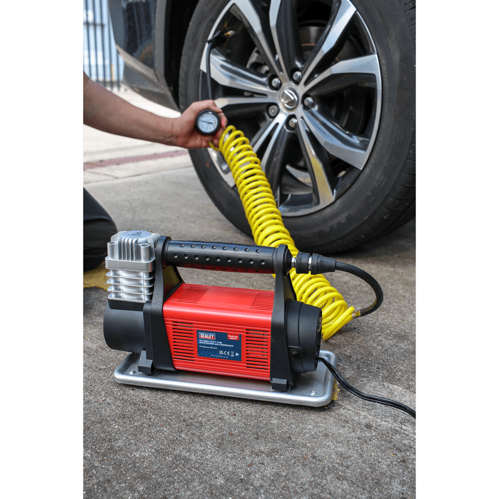 Sealey Mini Air Compressor 12V Heavy-Duty Model No-MAC07