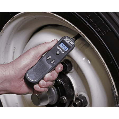 Sealey Digital Tyre Pressure & Tread Depth Gauge Model No-TSTPG11