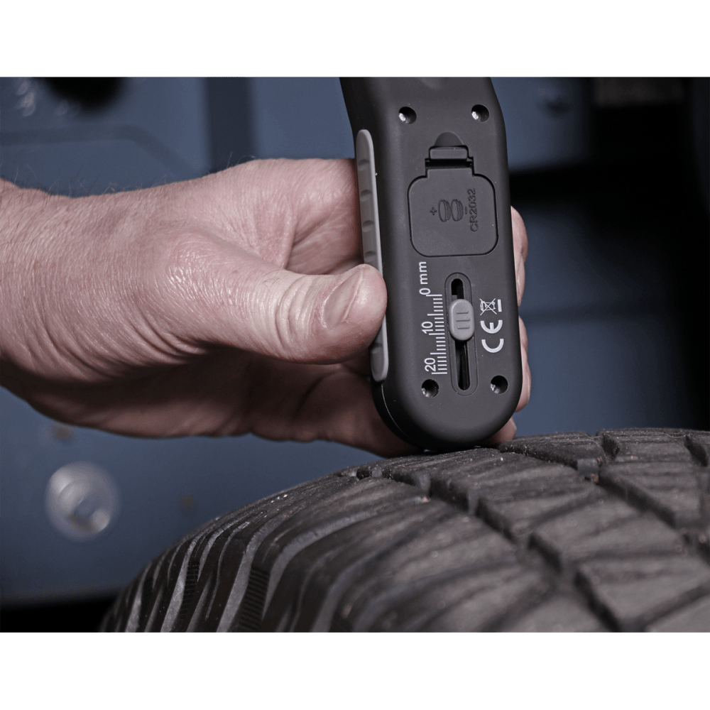 Sealey Digital Tyre Pressure & Tread Depth Gauge Model No-TSTPG11