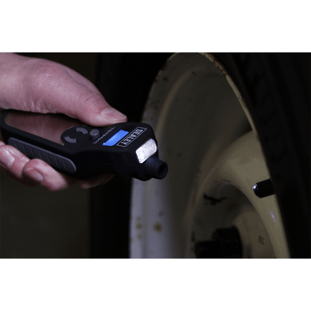 Sealey Digital Tyre Pressure & Tread Depth Gauge Model No-TSTPG11