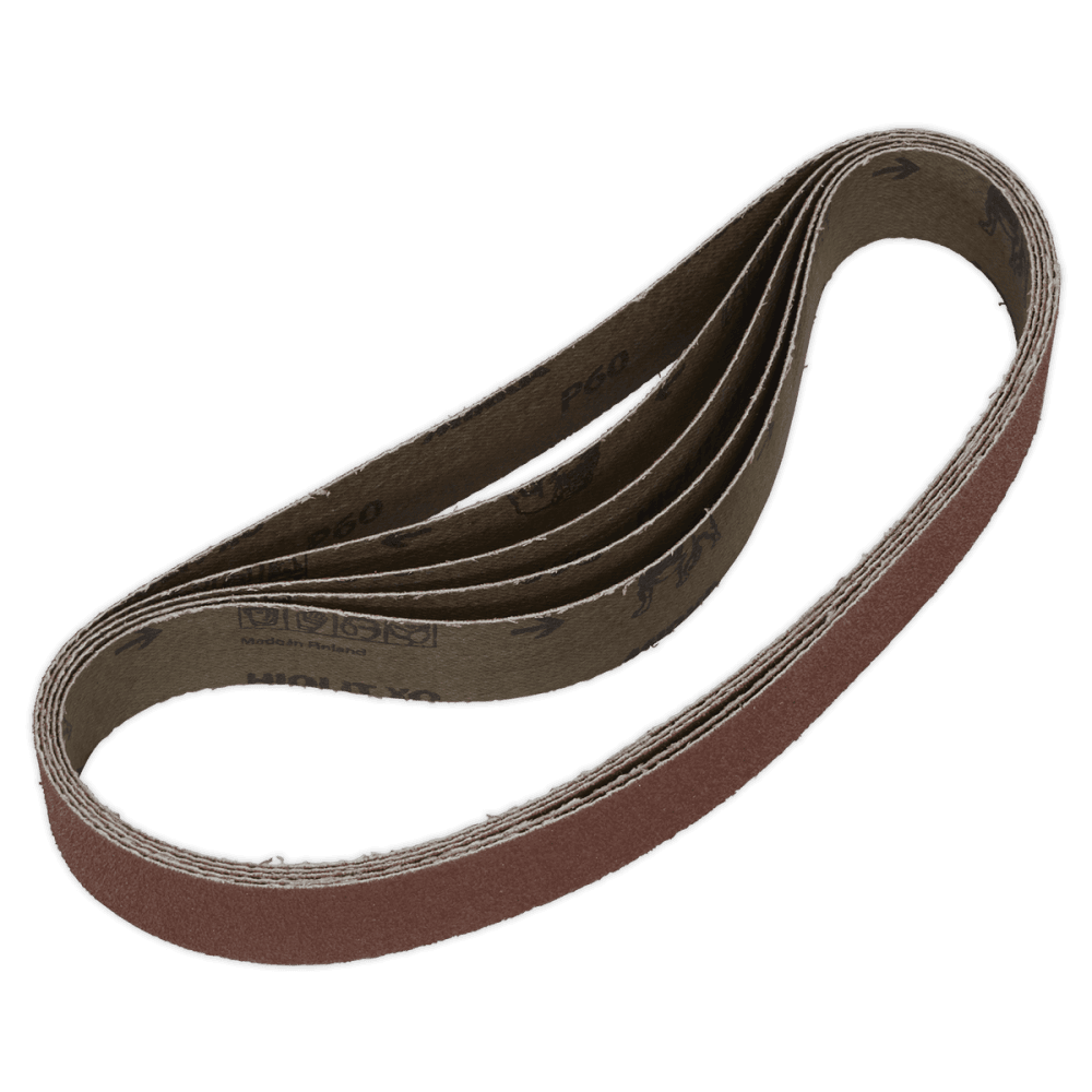Sealey Sanding Belt 30 x 540mm 60Grit Pack of 5 Model No-SB0010