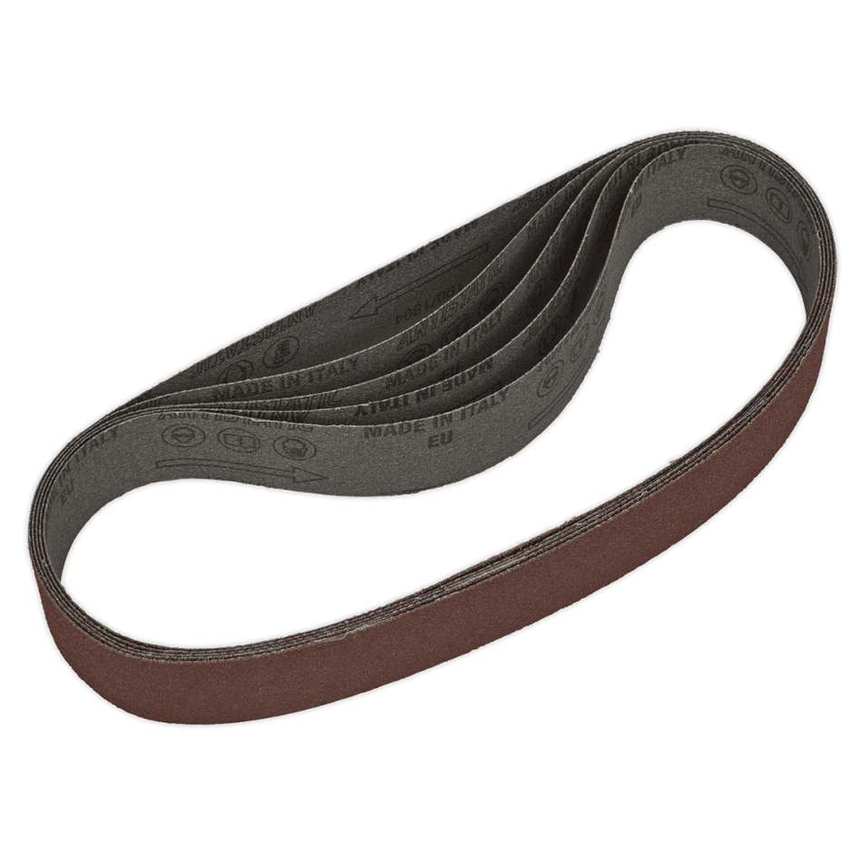 Sealey Sanding Belt 30 x 540mm 80Grit Pack of 5 Model No-SB0011