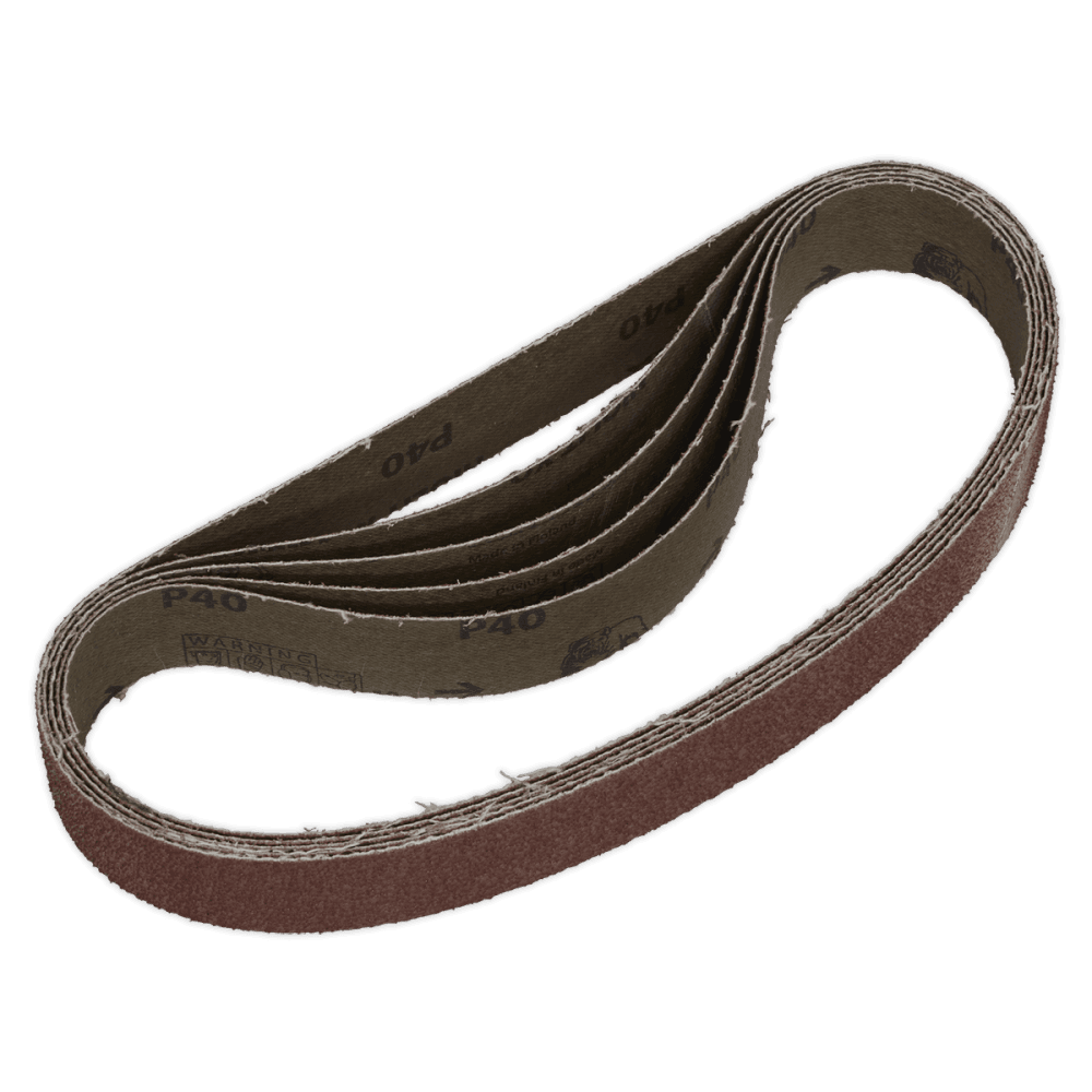 Sealey Sanding Belt 30 x 540mm 40Grit Pack of 5 Model No-SB009