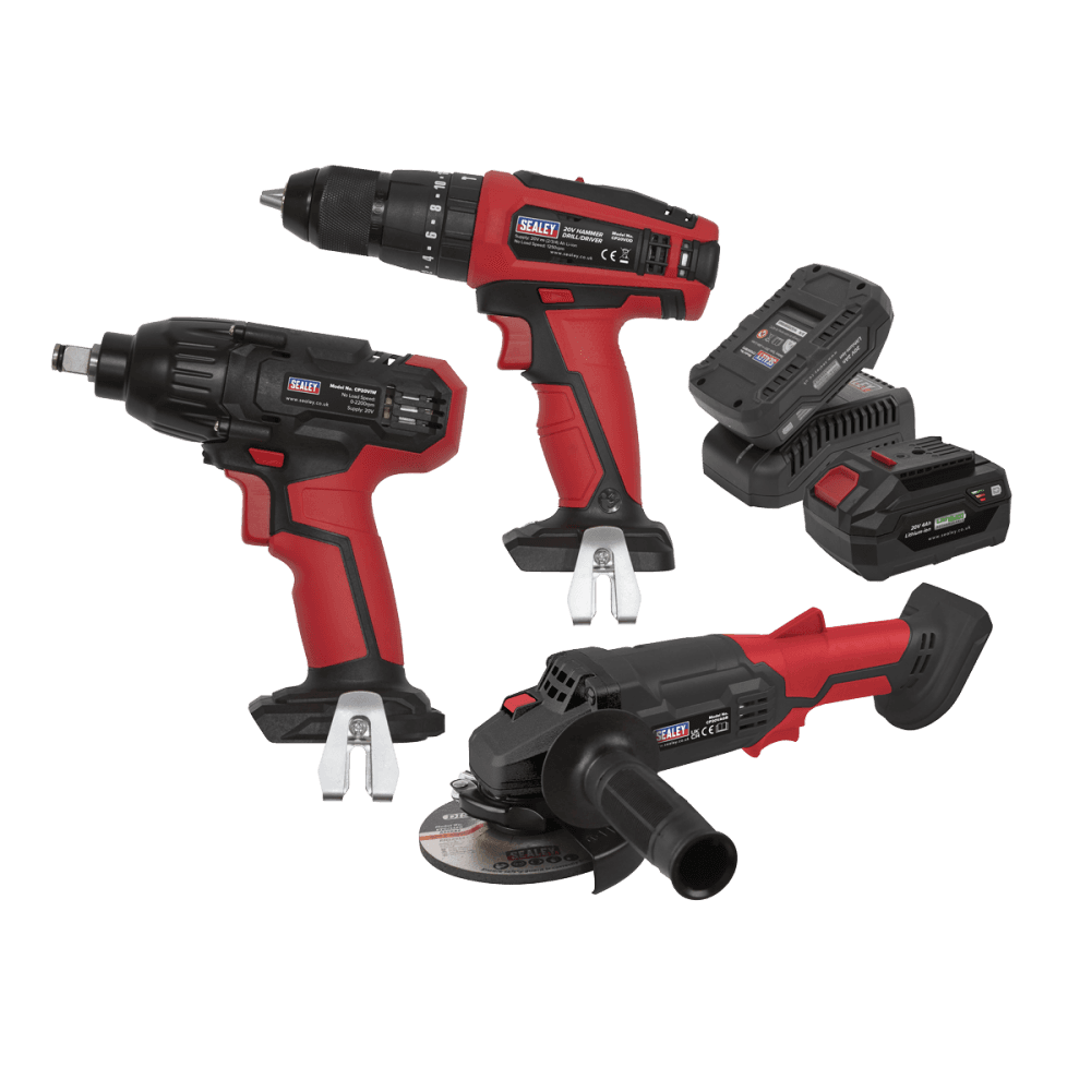 Sealey CP20V - 3 Tool Combo Kit Model No-CP20VCOMBO1