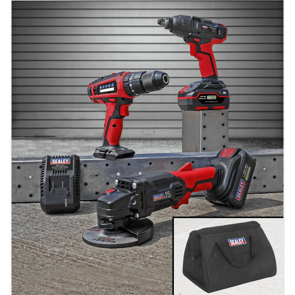 Sealey CP20V - 3 Tool Combo Kit Model No-CP20VCOMBO1