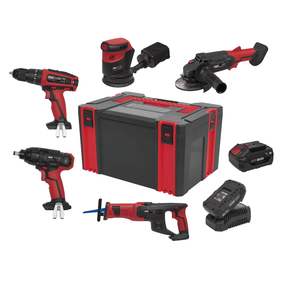 Sealey CP20V - 5 Tool Combo Kit Model No-CP20VCOMBO2