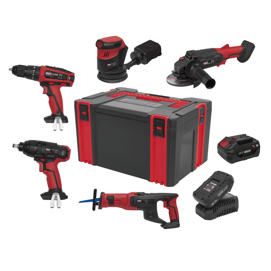 Sealey CP20V - 5 Tool Combo Kit Model No-CP20VCOMBO2