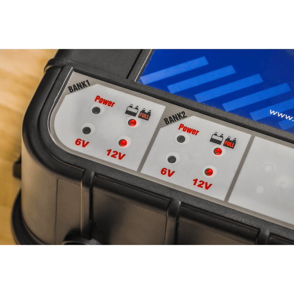 Sealey 6/12V 4 Bank Auto Maintenance Charger 8A (4 x 2A) Model No-MBC420