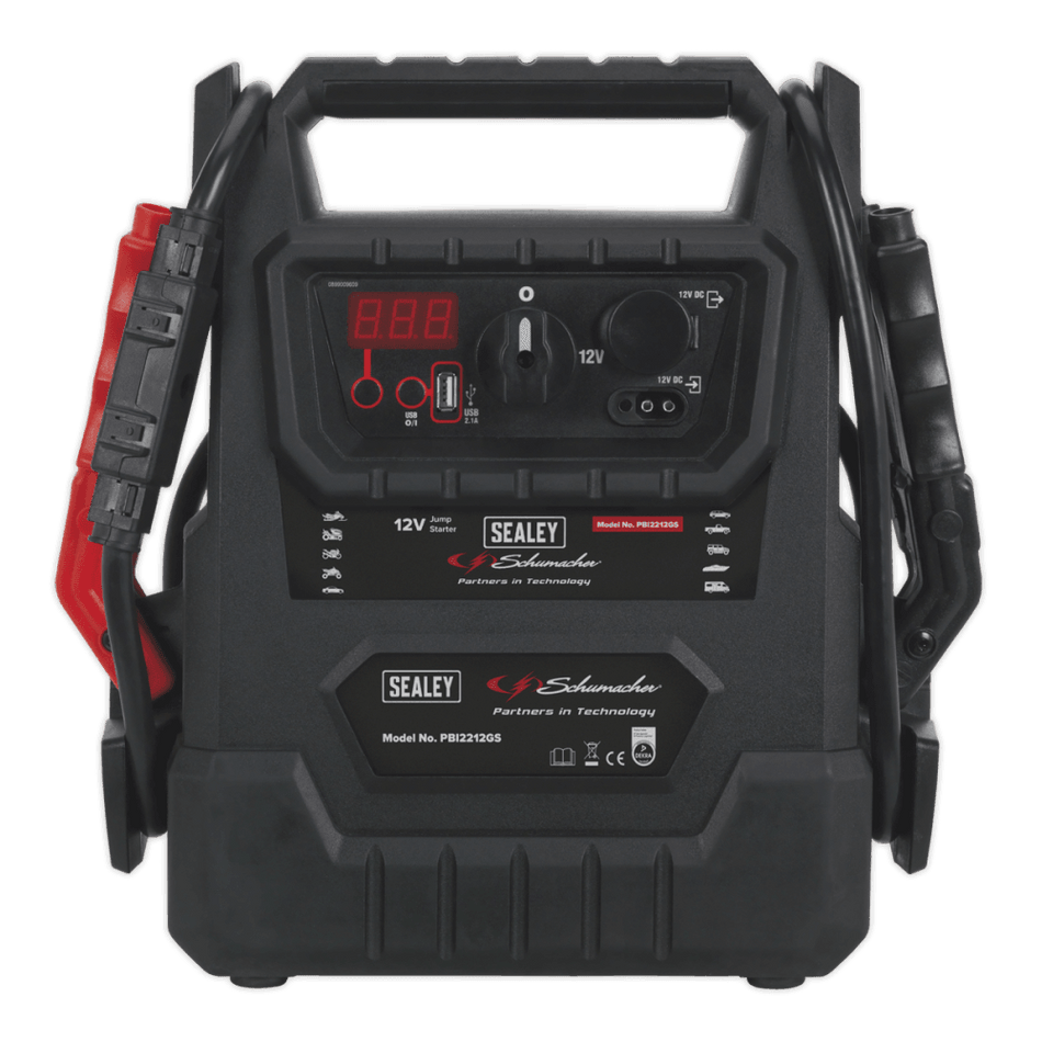 Sealey RoadStartÂ¶© Emergency Jump Starter 12V 2300 Peak Amps - DEKRA Approved Model No-PBI2212GS